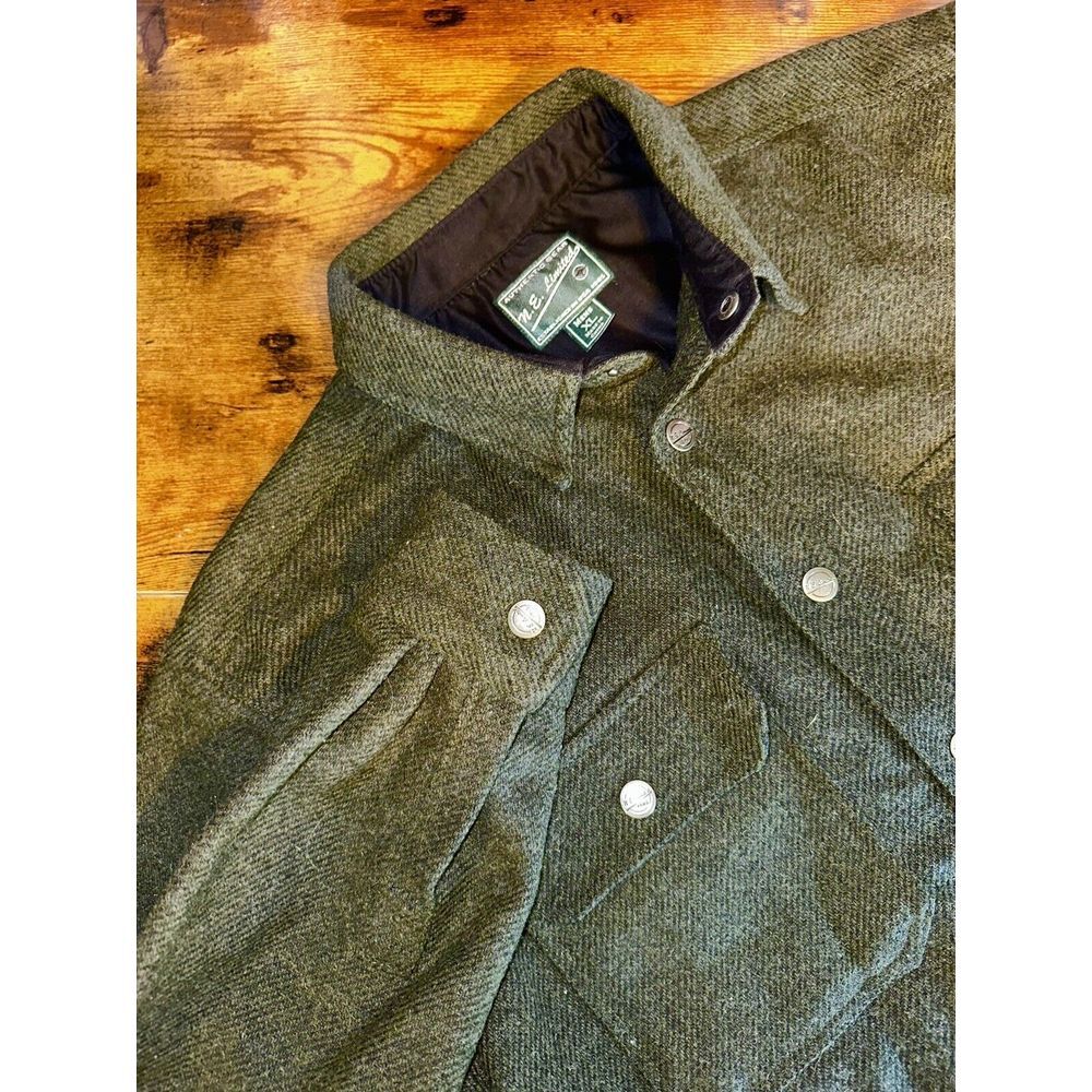 Authentic Gear N.E. Limited XL Wool Blend Jacket Men's Green